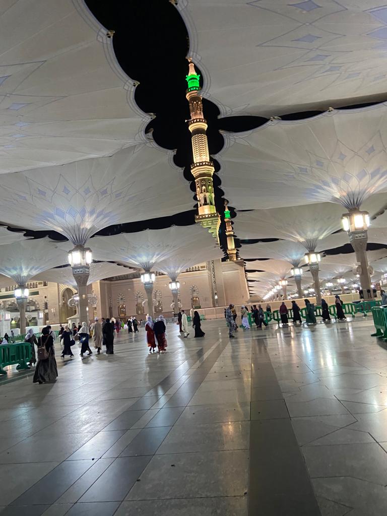 reward of praying in Masjid an-Nabawi